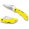 Spyderco 2024 Spyderco Ladybug 3 Salt Lightweight Yellow H1 Serrated SPY-LYLS3 - alternate 1
